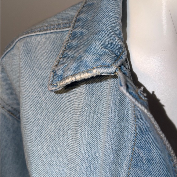 Isabel by Ingrid & Isabel denim “Mama” maternity jacket. NWT. X-Large. - Picture 8 of 16